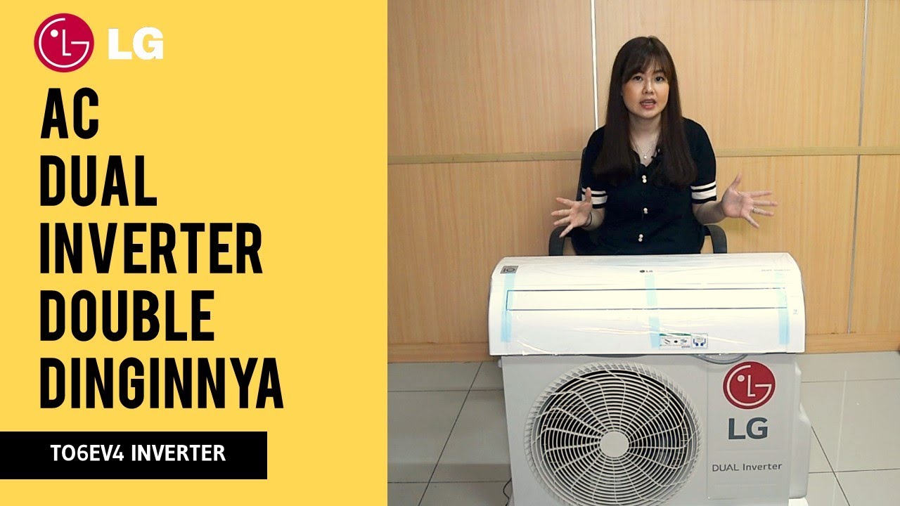 UNBOXING DAN REVIEW AC LG T06EV4 1/2 PK INVERTER - CICI REVIEW #13