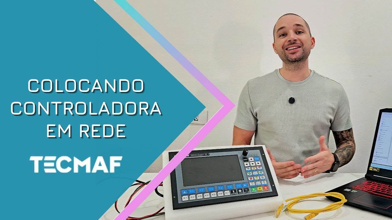 Router CNC Descomplicada: Colocando Controladora em Rede