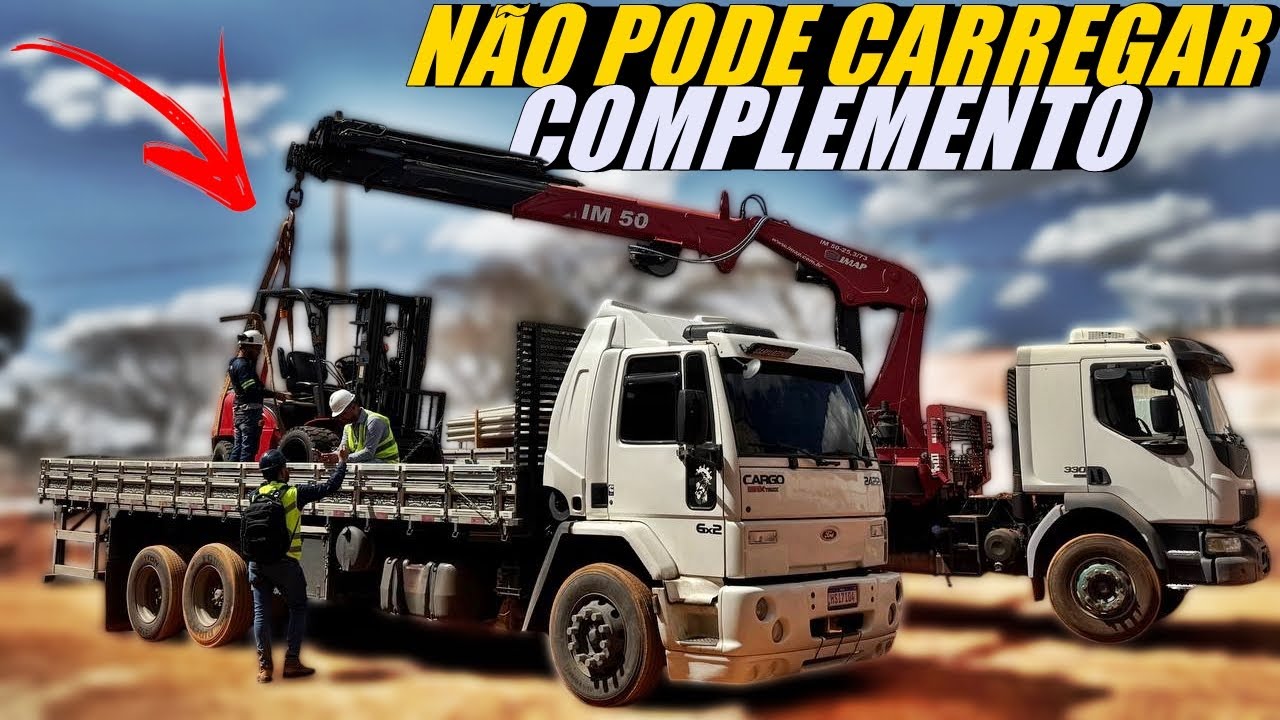 CARREGUEI ESSA EMPILHADEIRA E NÃO PUDE CARREGAR UM COMPLEMENTO!!!