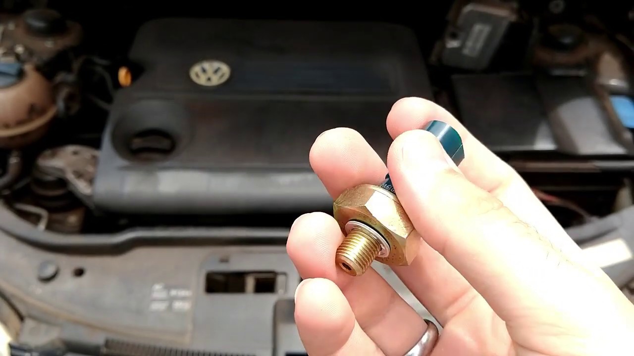 Troca do sensor (cebolinha) de pressão do óleo VW Polo Golf Fox Gol Voyage Saveiro 1.6 e 1.0 EA111