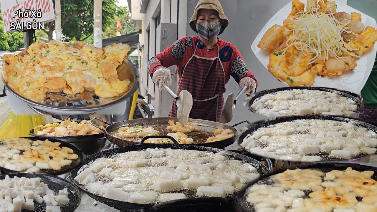 Trời ơi XE BỘT CHIÊN này sạch đẹp ngon rẻ ở vỉa hè 20 năm nay mới phát hiện ngay trung tâm SÀI GÒN