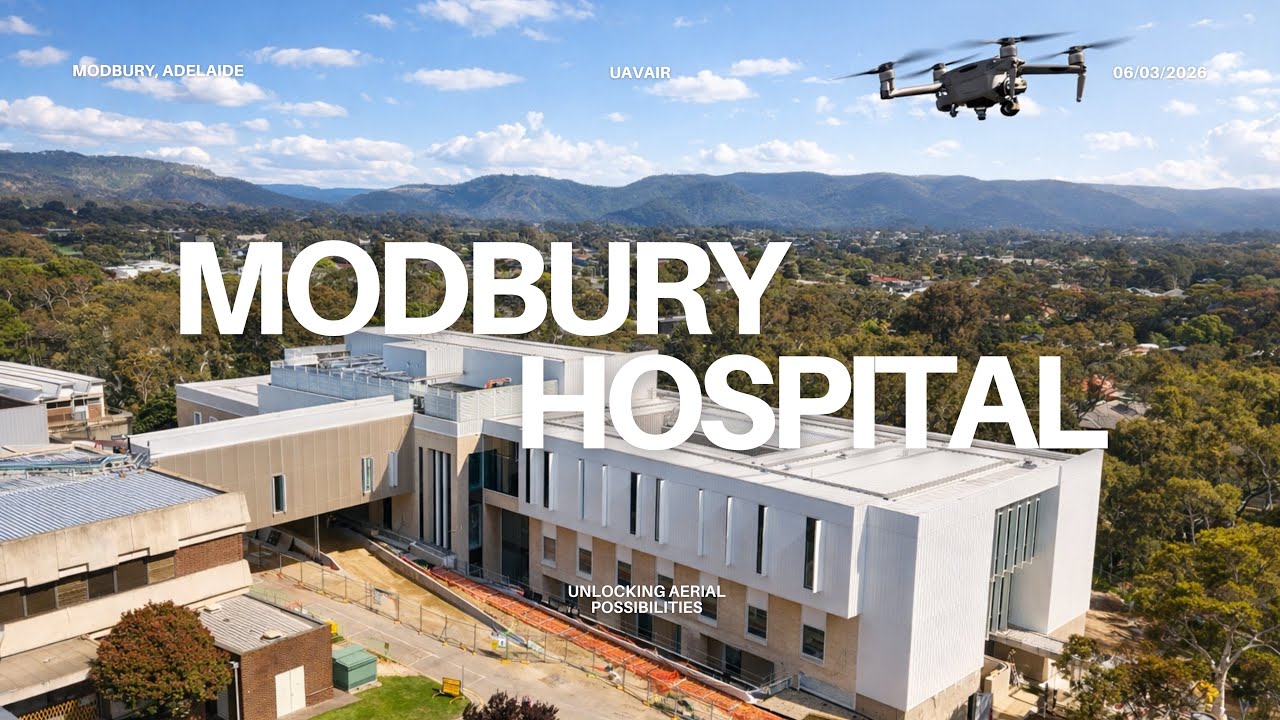 Modbury Hospital Redevelopment | Construction Progress From Above