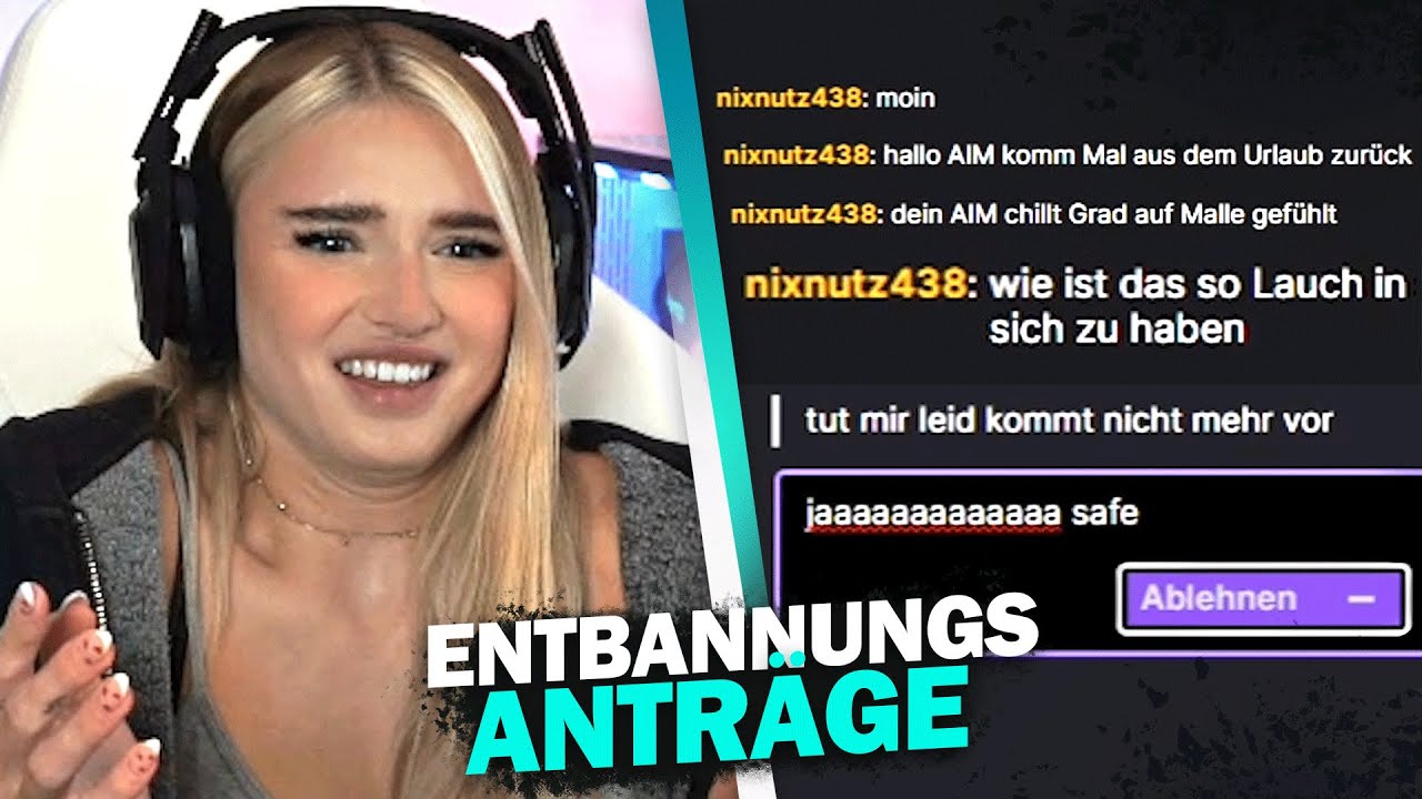 Wie ist es einen Lauch in sich zu haben? 🤨 | Entbannungsanträge