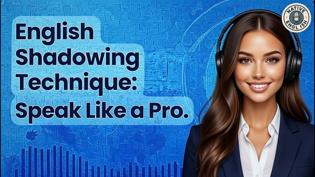 Improve Your English with the Shadowing Technique: Speak Like a Pro!