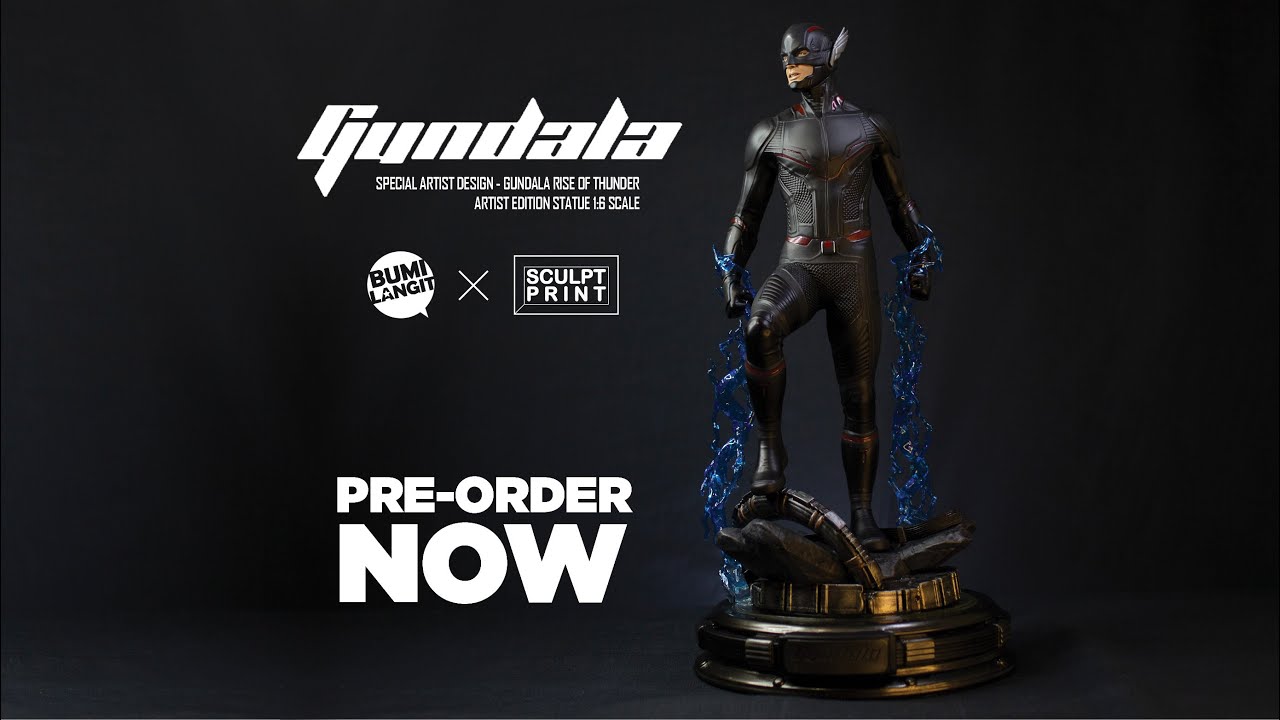 BUMILANGIT X SCULPTPRINT, GUNDALA RISE OF THUNDER! | OPEN PRE-ORDER NOW!