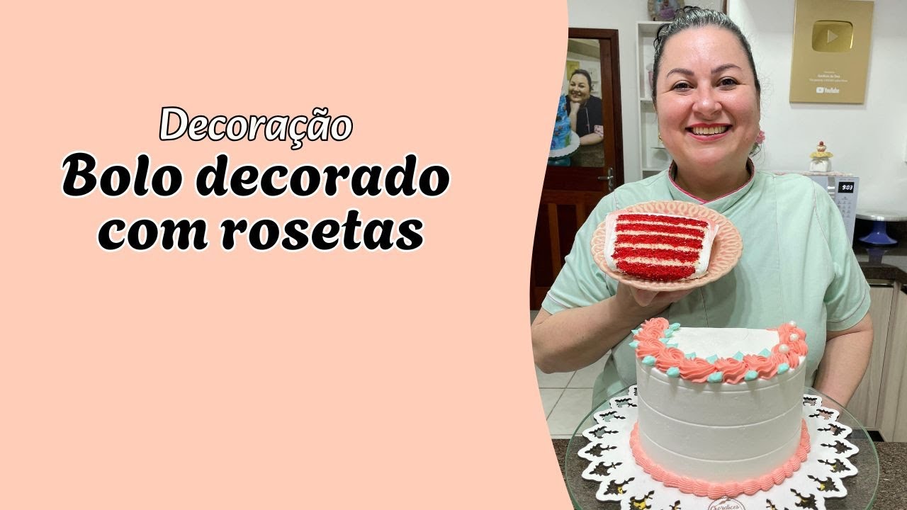 DECORAÇÃO COM ROSETAS FÁCIL DE FAZER