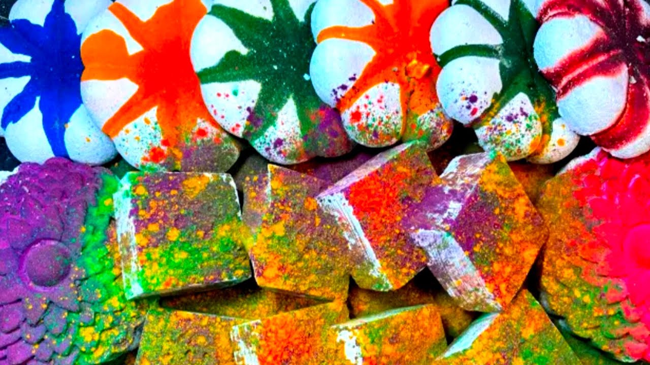 🧡Soft Chalk and Reformed GymChalk | Crunchy | ASMR | Satisfying by@ASMRgymchalkIndonesia💜
