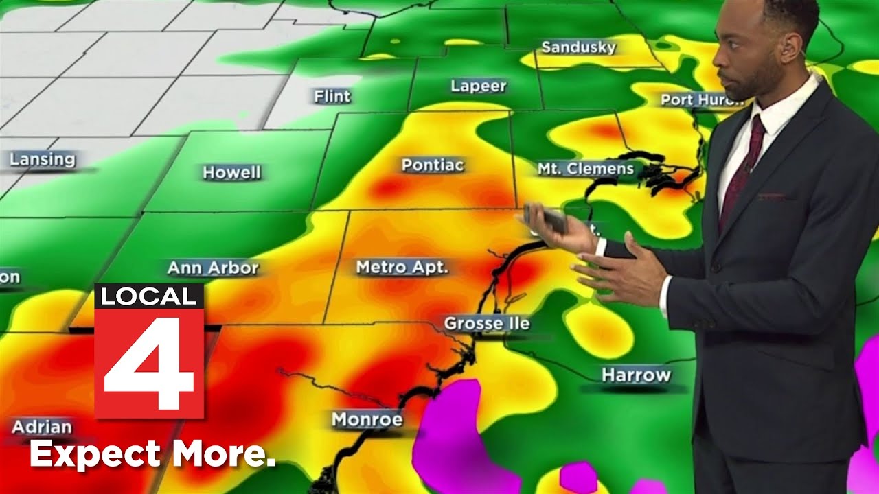 Breaking down risk for severe thunderstorms, tornadoes, hail, flooding in Metro Detroit