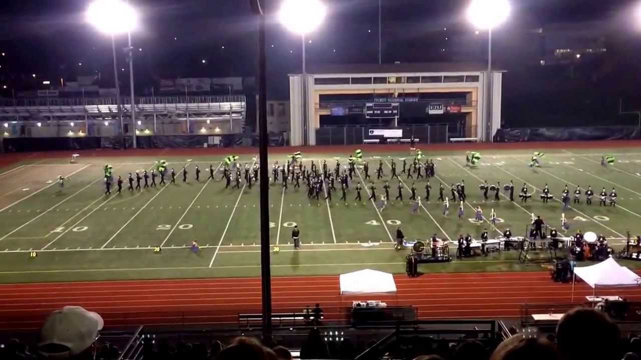 2013 Stormscape Hanford High School in Finals at Puget Sound Marching Band Festival. Everett, WA