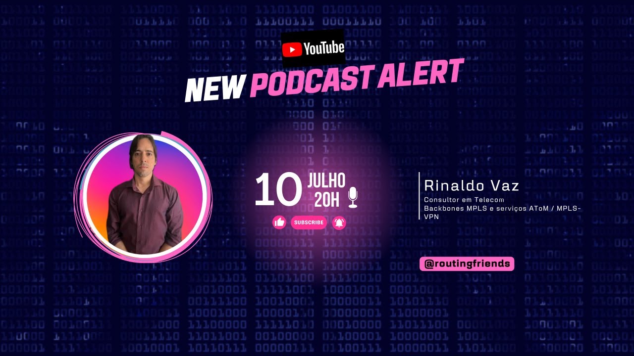 Mundo das Redes com Rinaldo Vaz: Experi&ecirc;ncia de +20 Anos no Setor de Service Provider | Epis&oacute;dio 098