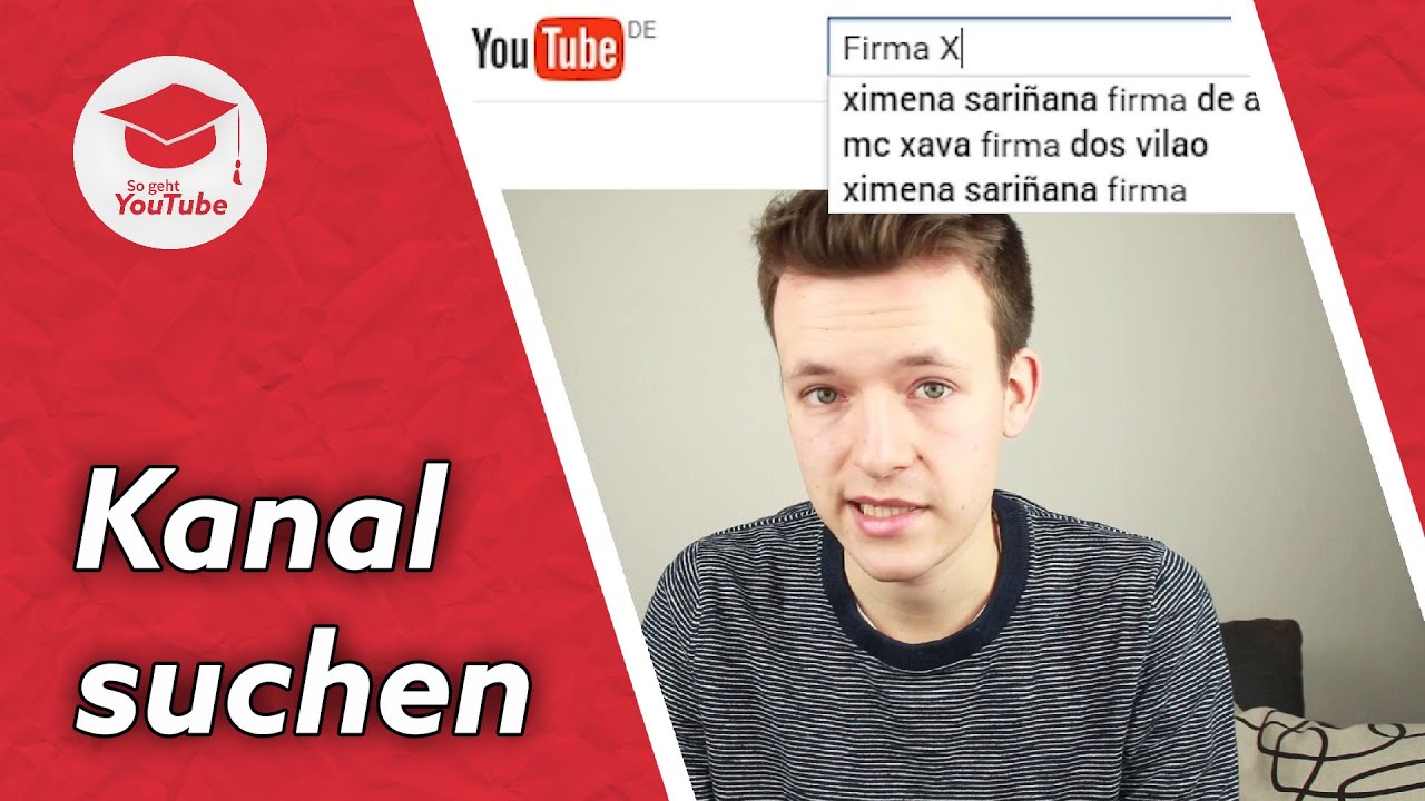 YouTube Kanal suchen: Wie man einen Kanal in der Suche findet | QuickTipp