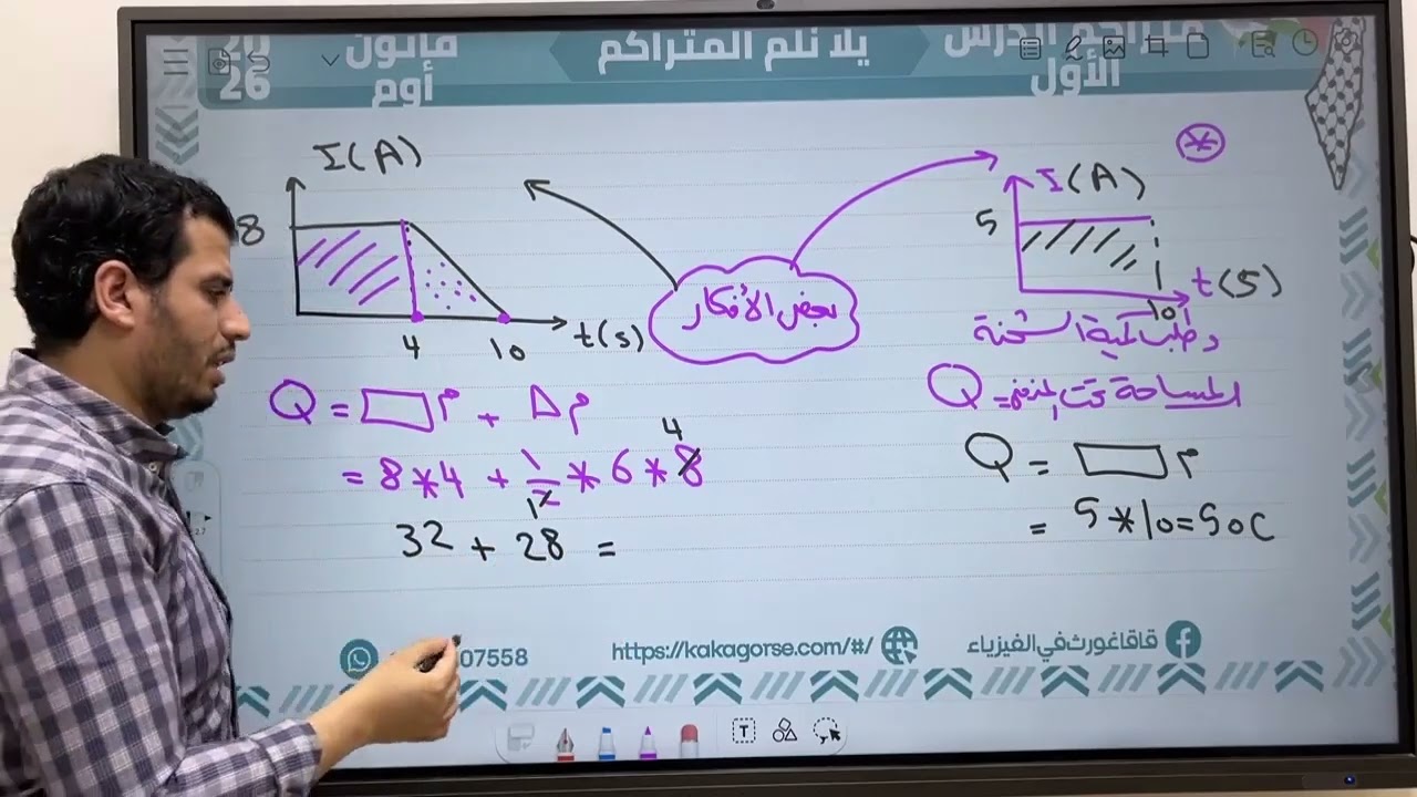 لم المتراكم | الدرس الأول التيار الكهربي و قانون أوم - الحق نفسك - هتلم معاك الدرس الأول قاقاغورث