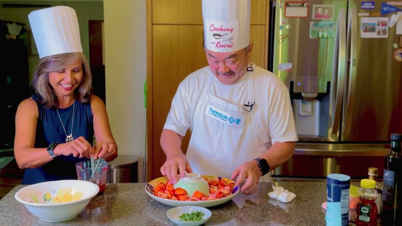 Cooking with Kenric: Li Hing Mui Tomato and Cheese Salad