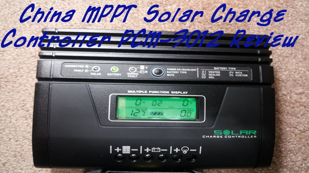 Chinese MPPT Solar Charger MPPSolar PCM-3012 Review