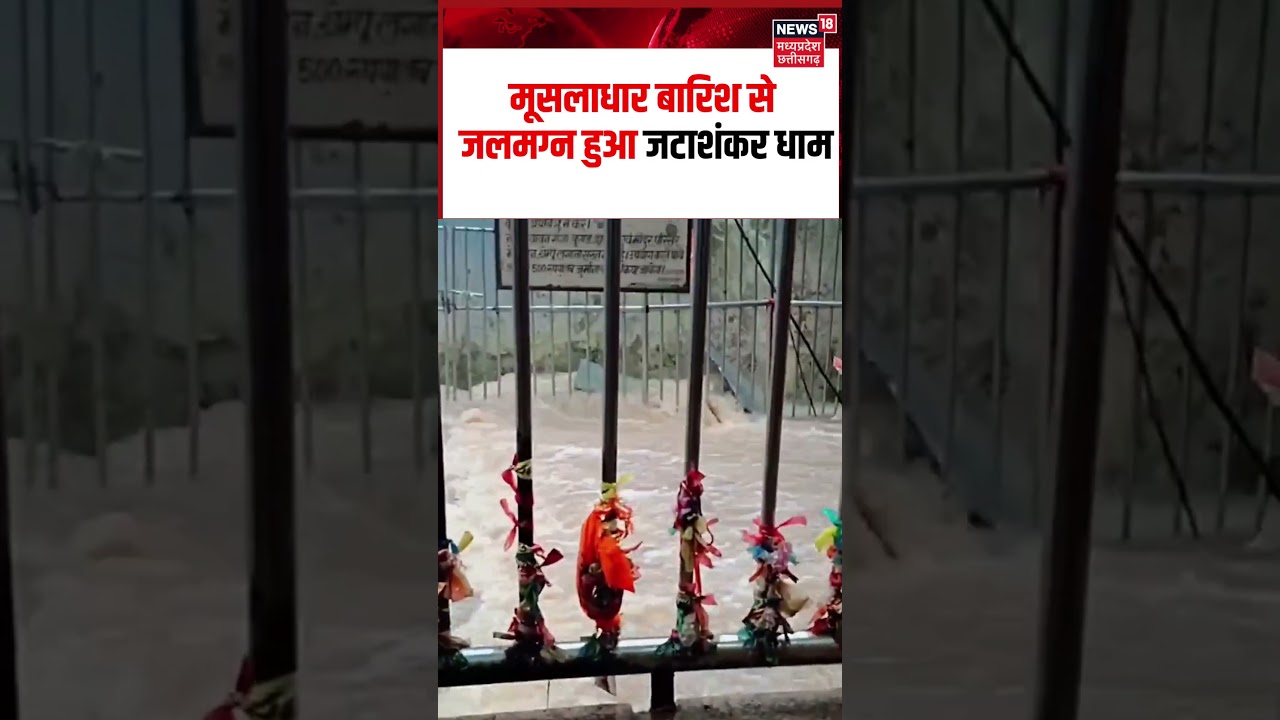 Madhya Pradesh Jatashankar Dham Waterlogging Viral Video: मूसलाधार बारिश से जलमग्न हुआ जटाशंकर धाम