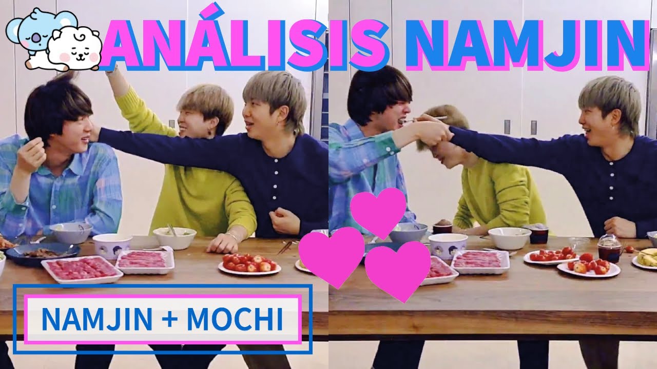 NAMJIN Análisis 💕🐥 (VLIVE JIN JUN MIN~)