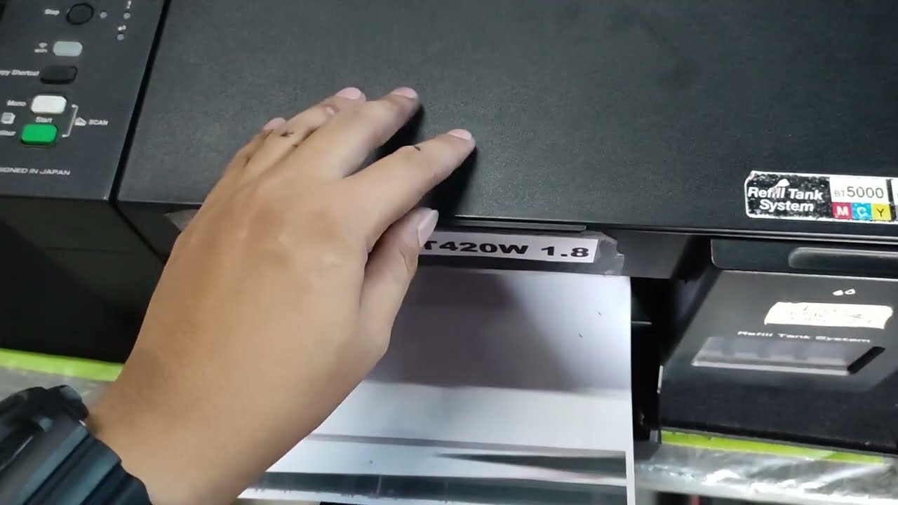 Brother DCP-T420W Paper Feed Problem Repair