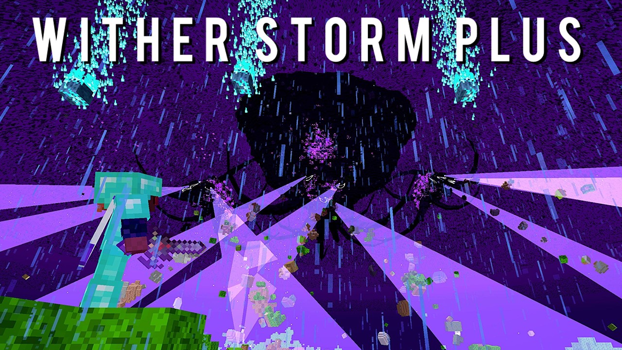 I beat WITHER STORM PLUS - the hardest boss ever.