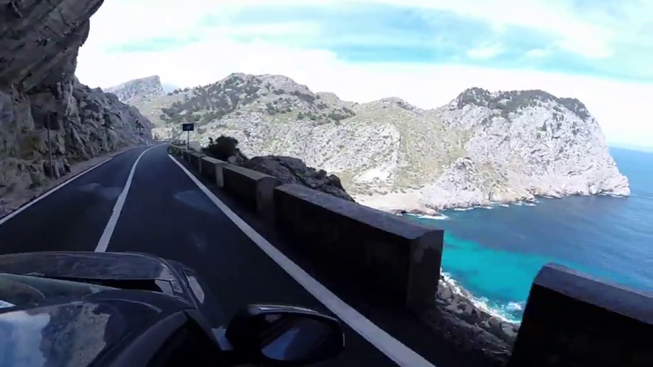 Dangerous Drive - Cap de Formentor Lighthouse in Mallorca, Spain