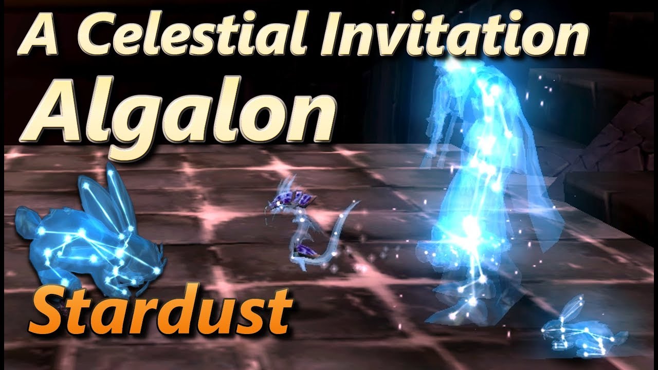 Algalon A Celestial Invitation Stardust Pet Raiding With Leashes IV Wrath Of The Lick King