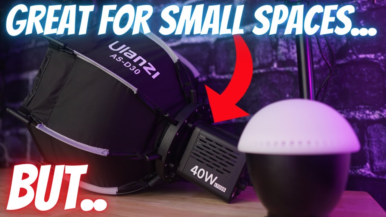 Best Amazon lighting kit For SMALL Rooms in 2024 | Ulanzi 40W & Softbox Selens 26
