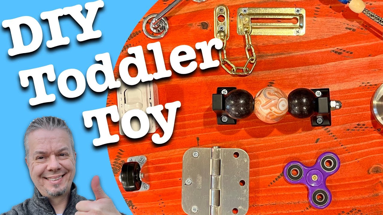 DIY Busy Board: Create Your Own Custom Sensory Activity Board!