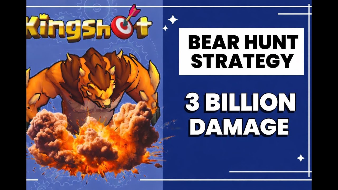 3 Billion Damage 💥 Bear Hunt Trap 1 Strategy | Kingshot