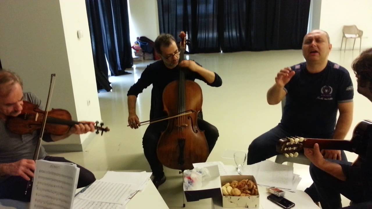Burhan Kul,  İlyas Tetik, Özer Arkun, Fatih Ahıskalı, Kutsal Sütoğlu Bursa konser prova