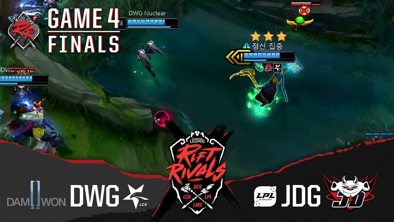 [FINALS] DWG vs JDG | H/L 07.07 | 2019 Rift Rivals