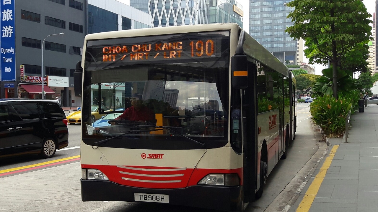SMRT bus service 190, SMB5014M