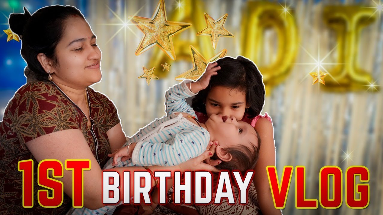 First Year Birthday Vlog PART-1  / #Vlog 49  #Aadyansh #learnwithpari