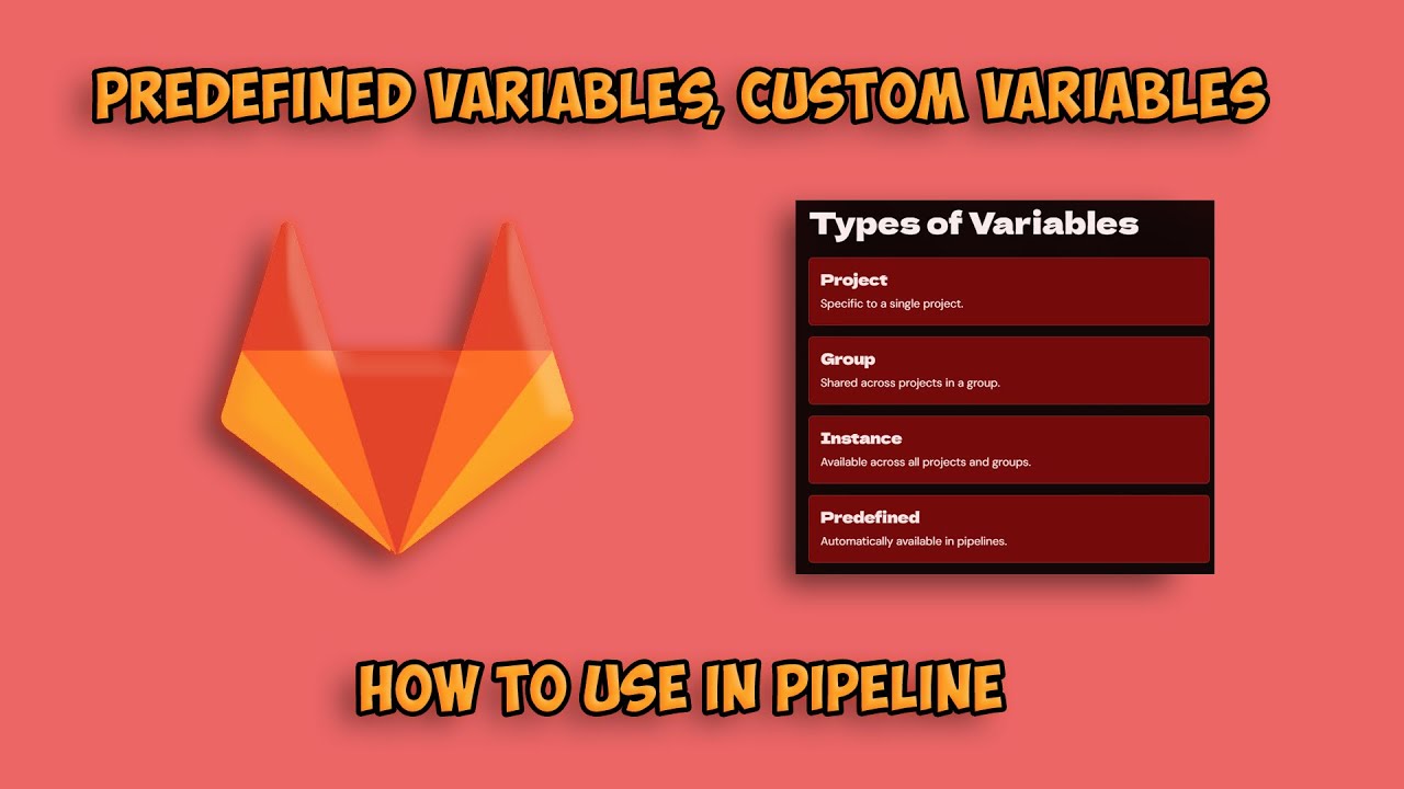 GitLab CI/CD Predefined vs Custom Variables Explained