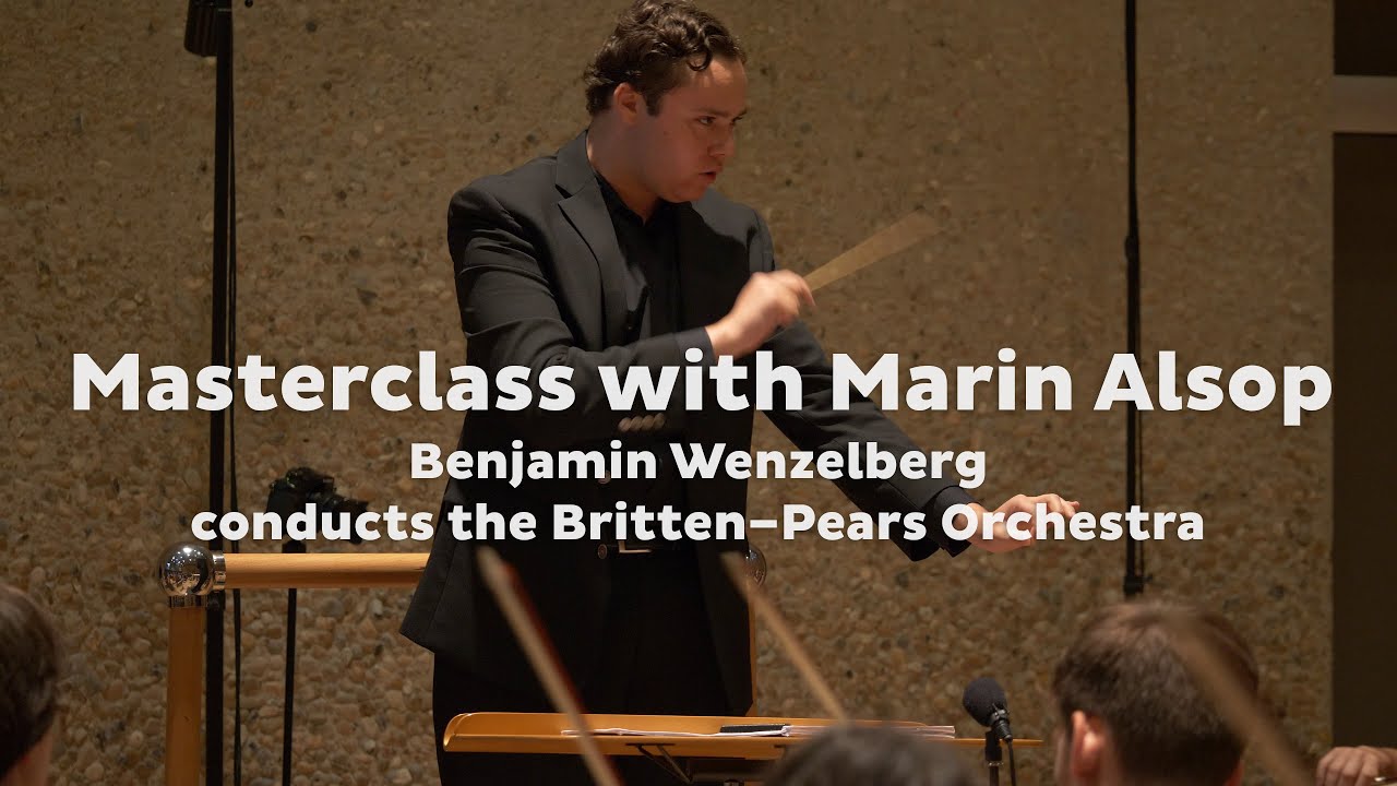Romeo & Juliet: Act II, 35 & 36 • Marin Alsop conducting masterclass • BPYAP • Snape Maltings