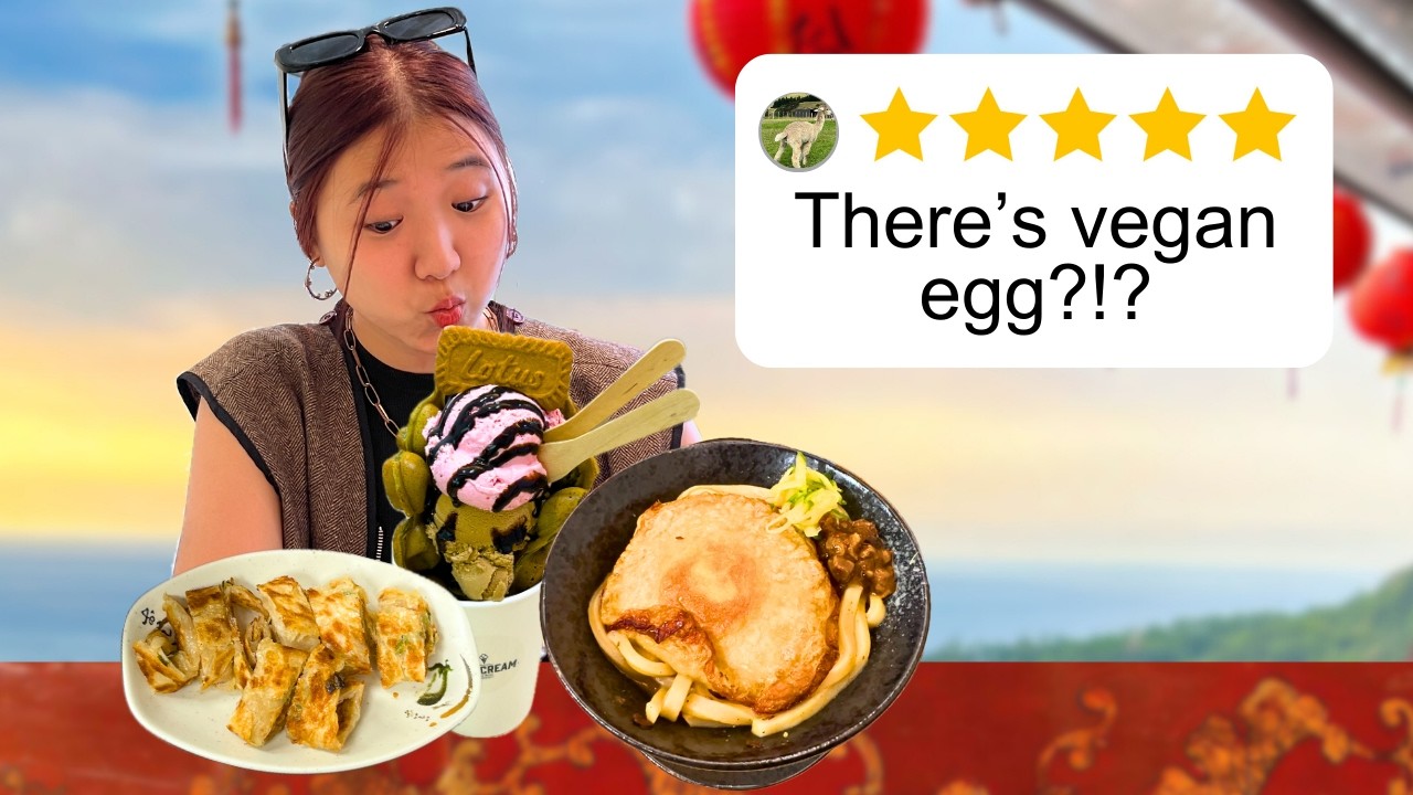 Finding The Best *VEGAN* Food in Taiwan