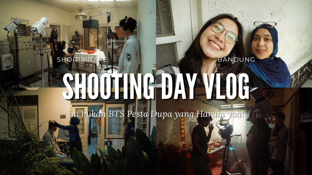 VLOG | Shooting Day PDYH #OnSet #Serius #Fun