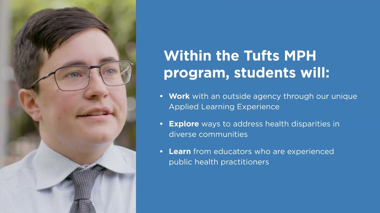 Why Tufts University's Online MPH