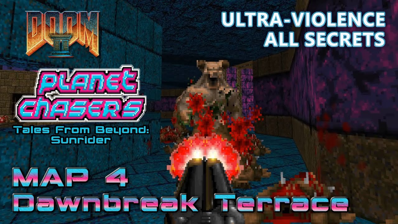 Doom 2 - Planet Chasers: Tales From Beyond: Sun﻿ride﻿﻿r - Map 4 - Ultra-Violence - All Secrets