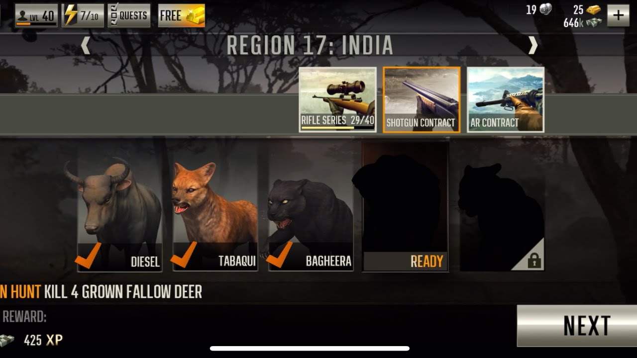 Deer hunter 2018 region 17: India