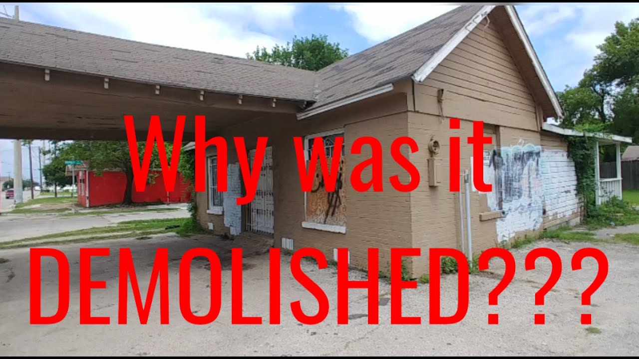 122-013 Why Did They Demolish It? (Clyde Barrow home)