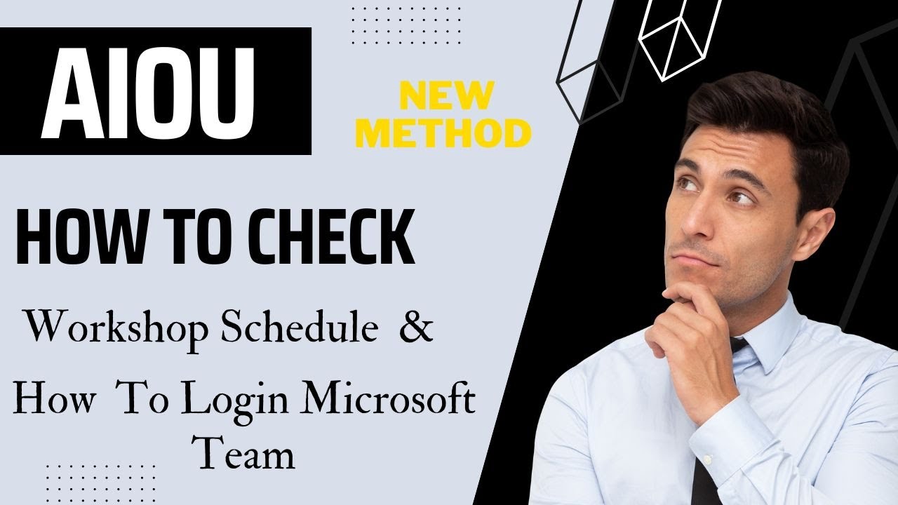 How to check online workshop schedule| Microsoft team login| technique