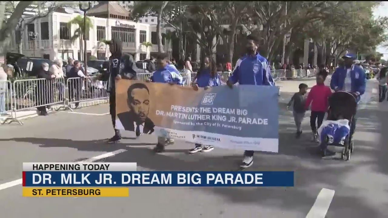 St.Pete hosts 'Dream Big Parade' honoring Dr. MLK Jr.