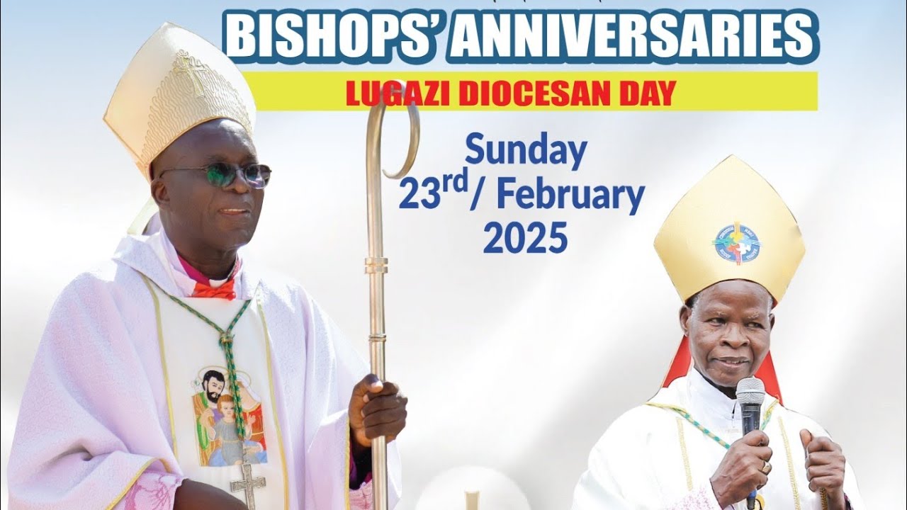 Bishop Christopher Kakooza & Bishop Emeritus Matthias SSekamanya Priestly & Episcopate Anniversaries