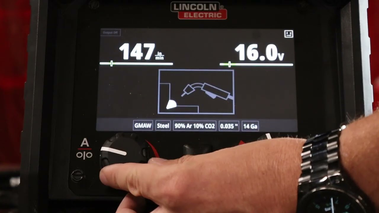 Quick GMAW Guided Setup Walkthrough | Lincoln Electric AC/DC 220