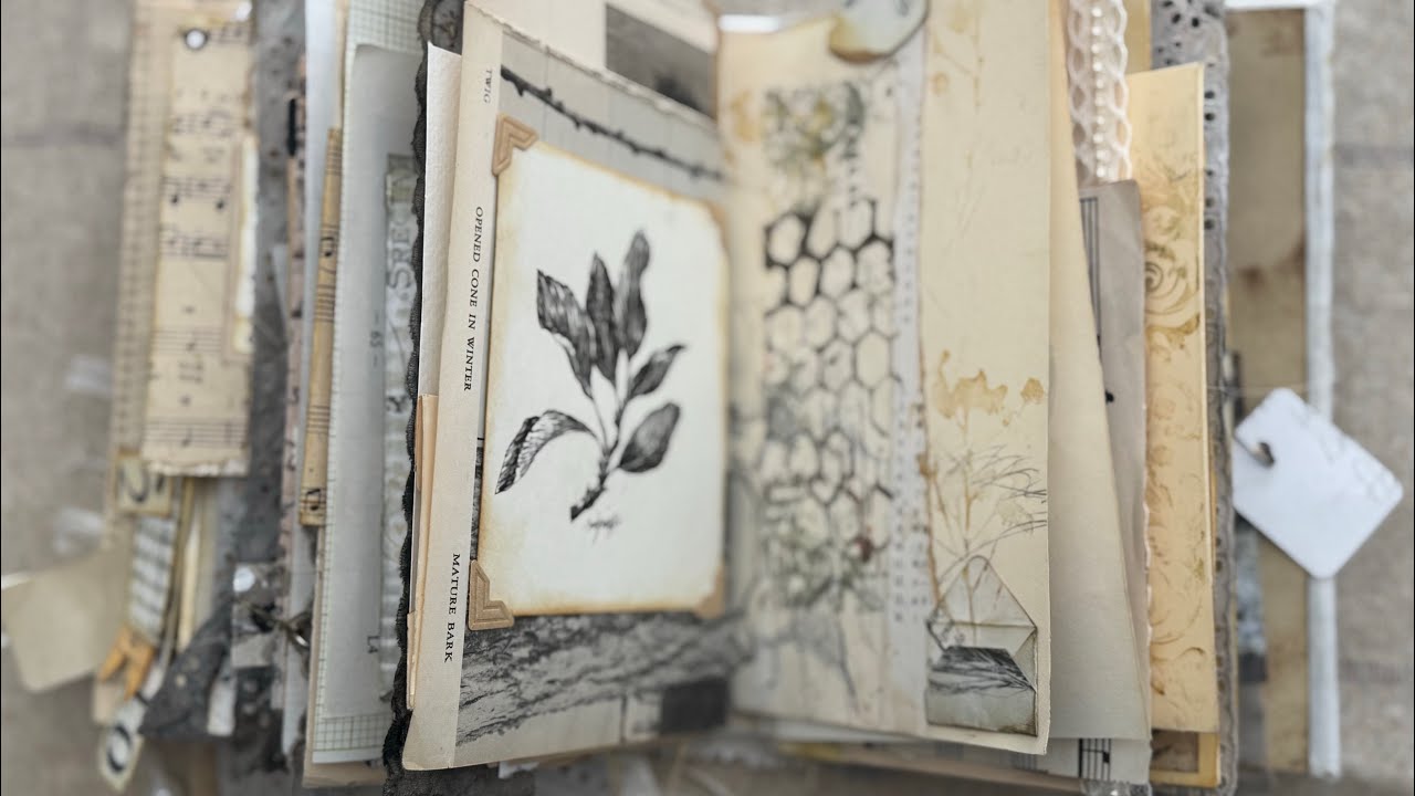 “Collect the things your Love” Botanical journal 