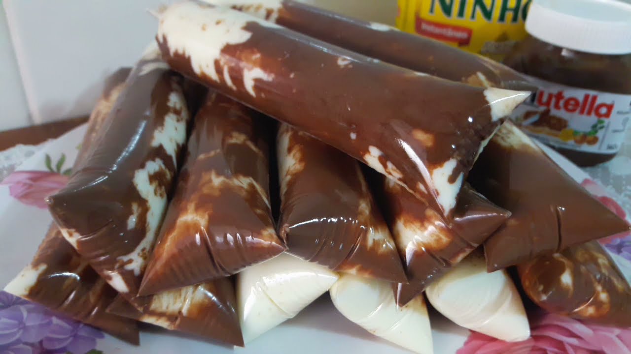Ninho com Nutella o melhor Geladinho Gourmet! Faça clientes fiéis com esse sabor incrível!