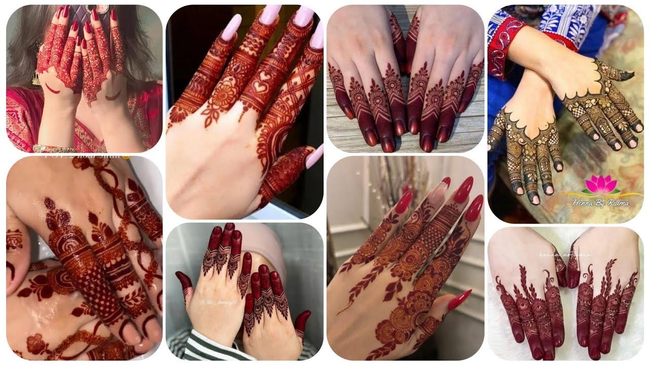 Finger Mehndi designs|