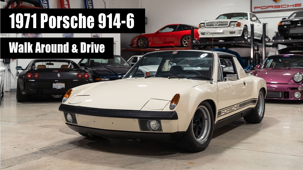 1971 Genuine Porsche 914-6 | last to be built at Porsche Zuffenhausen | walk around and drive