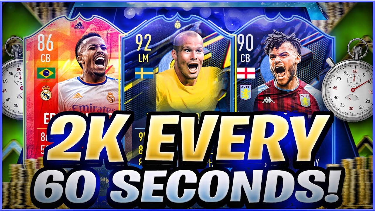 OMG! 2K EVERY 60 SECONDS FIFA 22 BEST TRADING METHOD (FIFA 22 SNIPING FILTERS & FLIPPING)