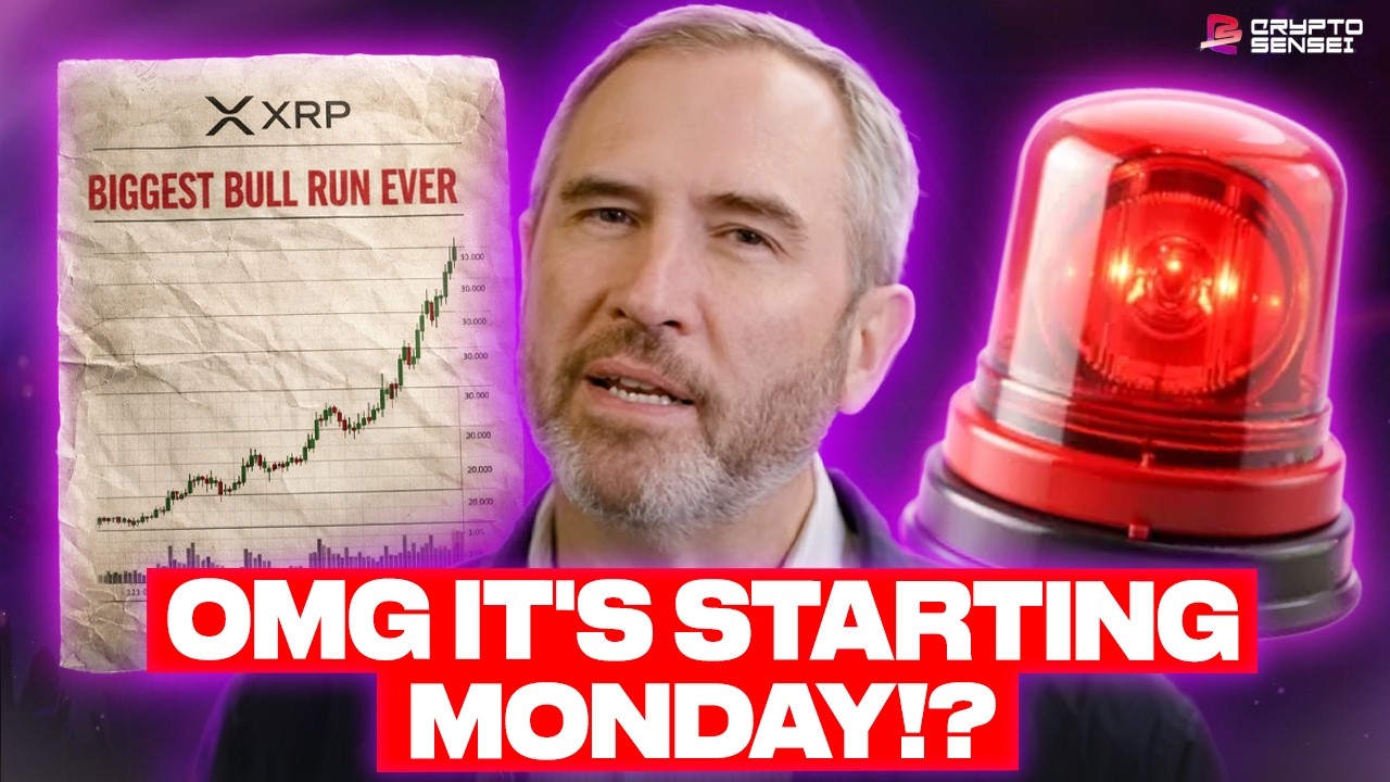 BIGGEST BULL RUN EVER STARTING ON MONDAY!???! (XRP ABOUT TO GO INSANE?)