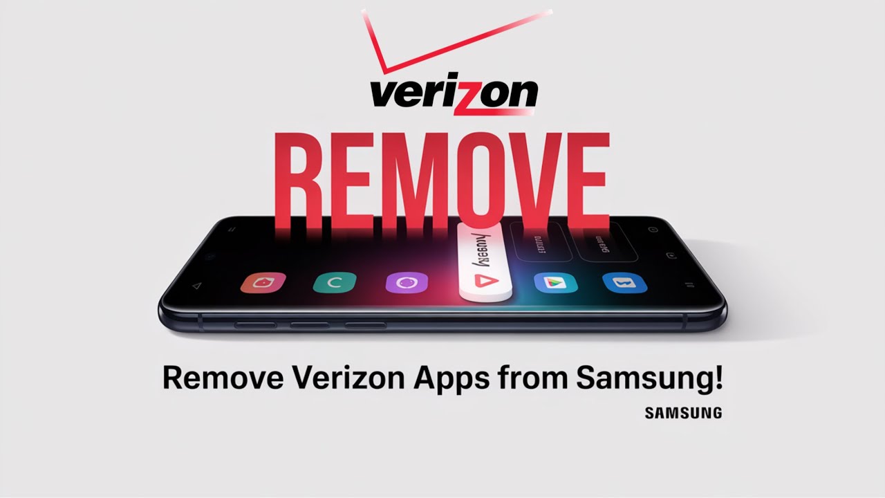 how to remove verizon apps from samsung phone | easy guide